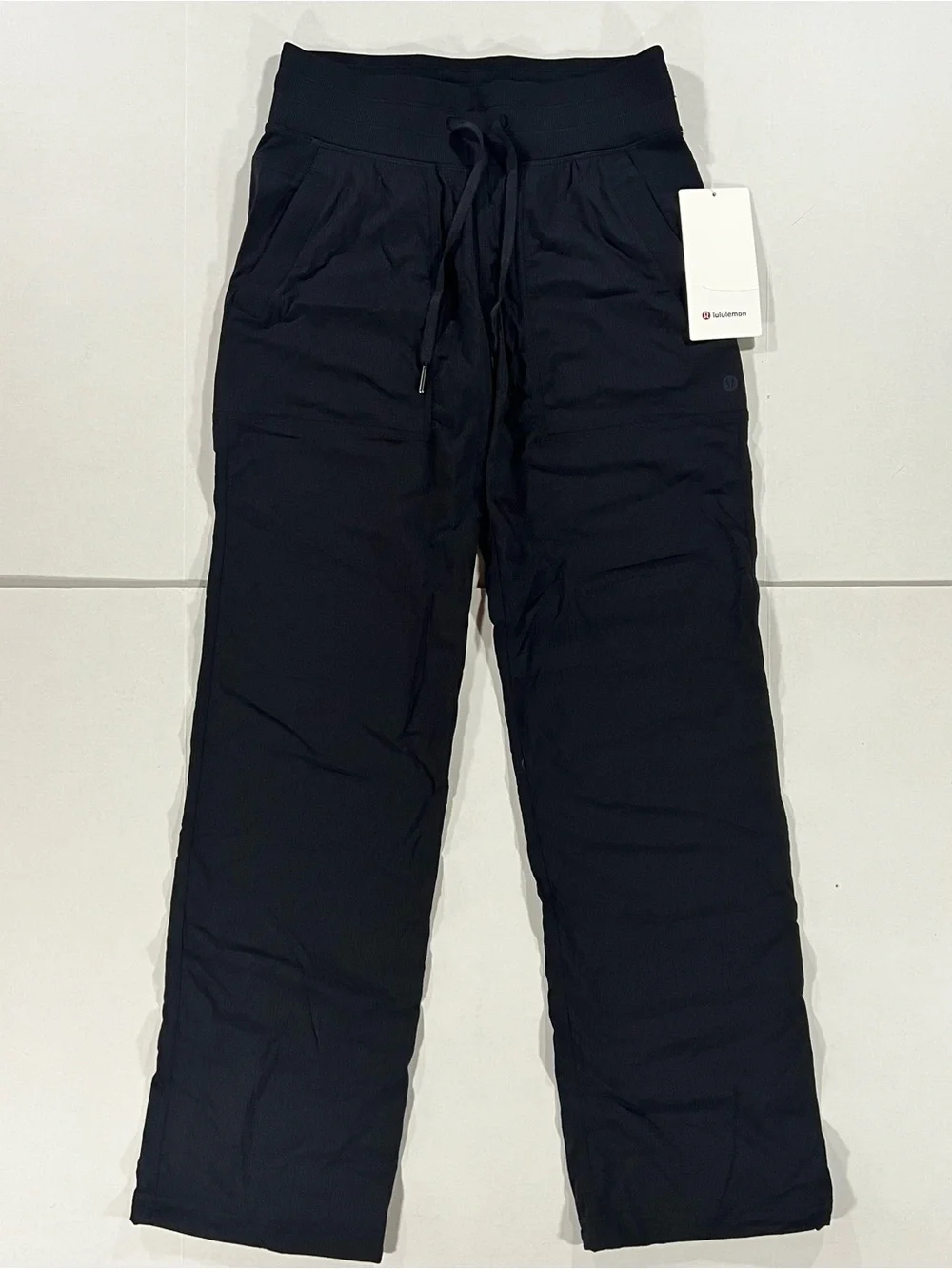 Lululemon Dance Studio Mid Rise Full Length Pant Jogger Black Women's Size 4 - Picture 5 of 9